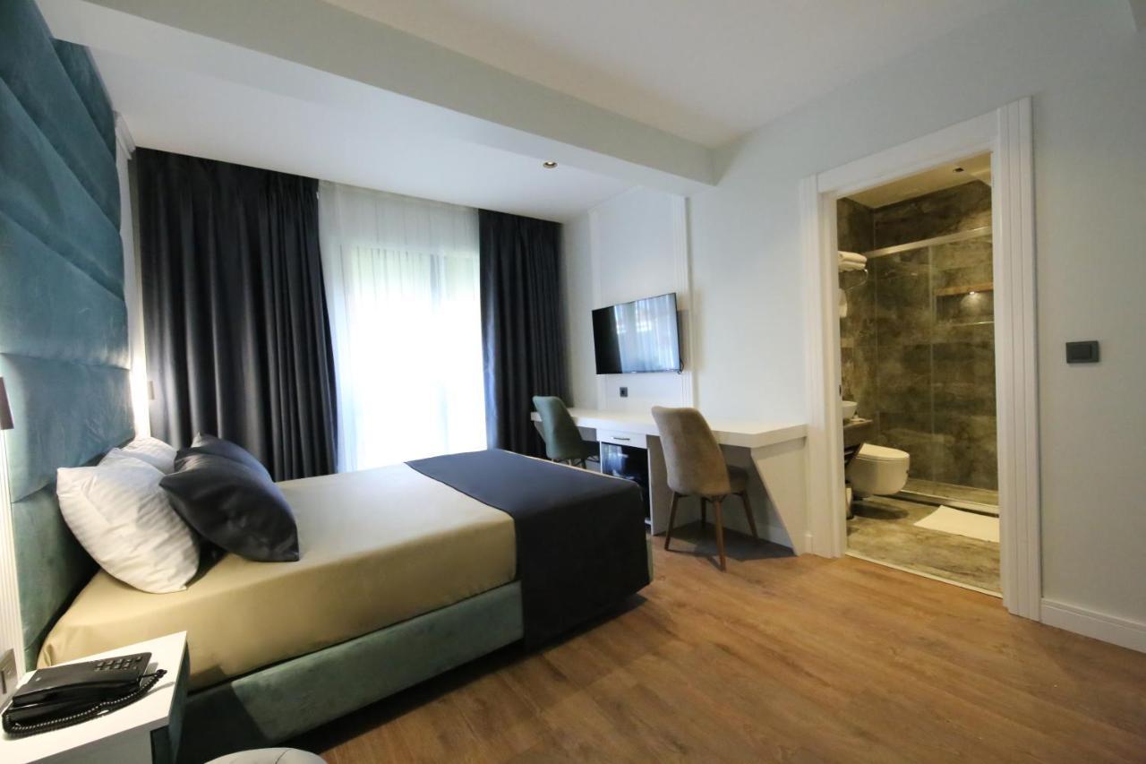 Axu Airport Hotel Arnavutkoy Eksteriør billede A room at the hotel